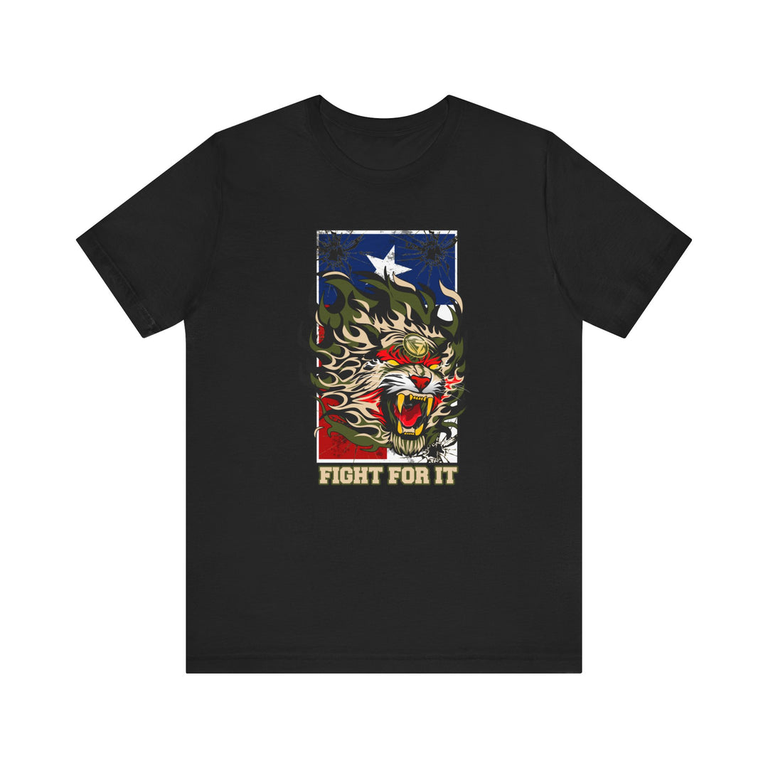 DYNAMITE FLAME TEXAS FLAG SAND GREEN /FIGHT FOR IT