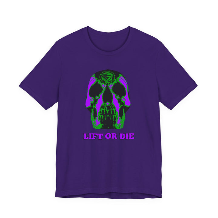 SKULLATOR PURPLE GREEN  /LIFT OR DIE