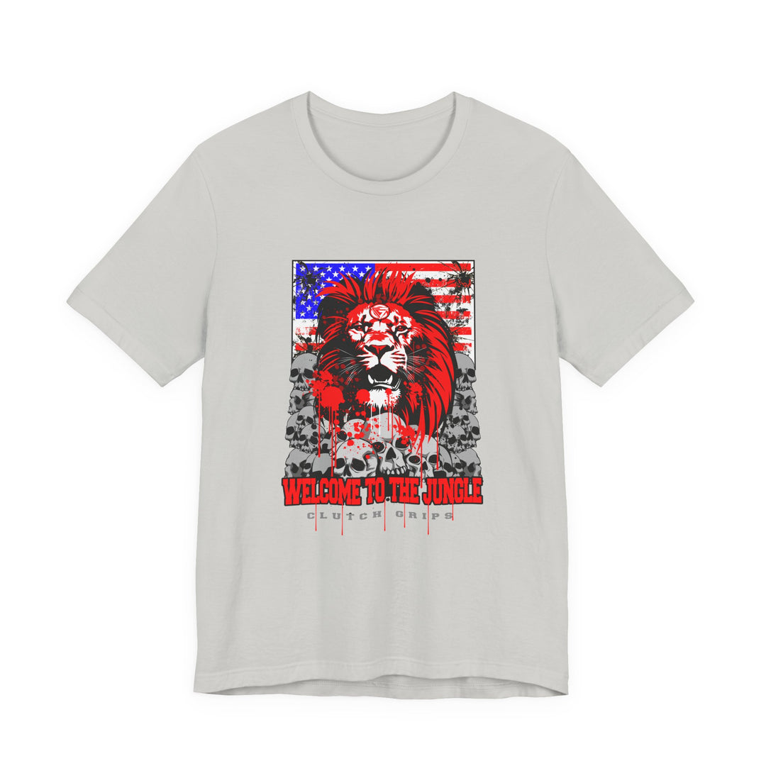 LIONHEART USA FLAG RED WHITE BLUE /WELCOME TO THE JUNGLE