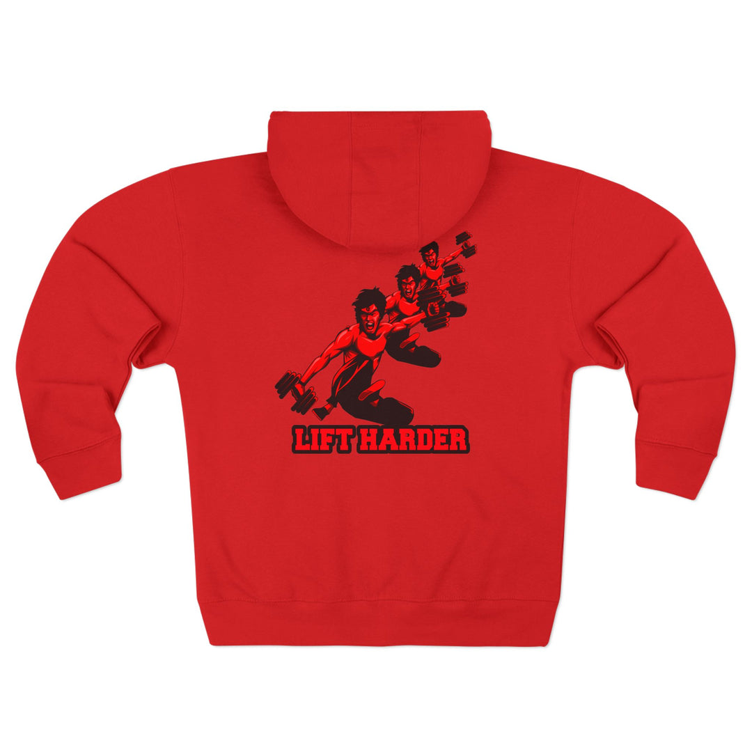 CG LIFT KICK RED /LIFT HARDER ZIP UP