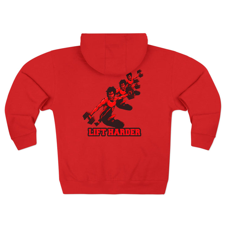 CG LIFT KICK RED /LIFT HARDER ZIP UP