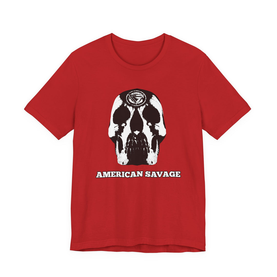 SKULLATOR WHITE BLACK /AMERICAN SAVAGE