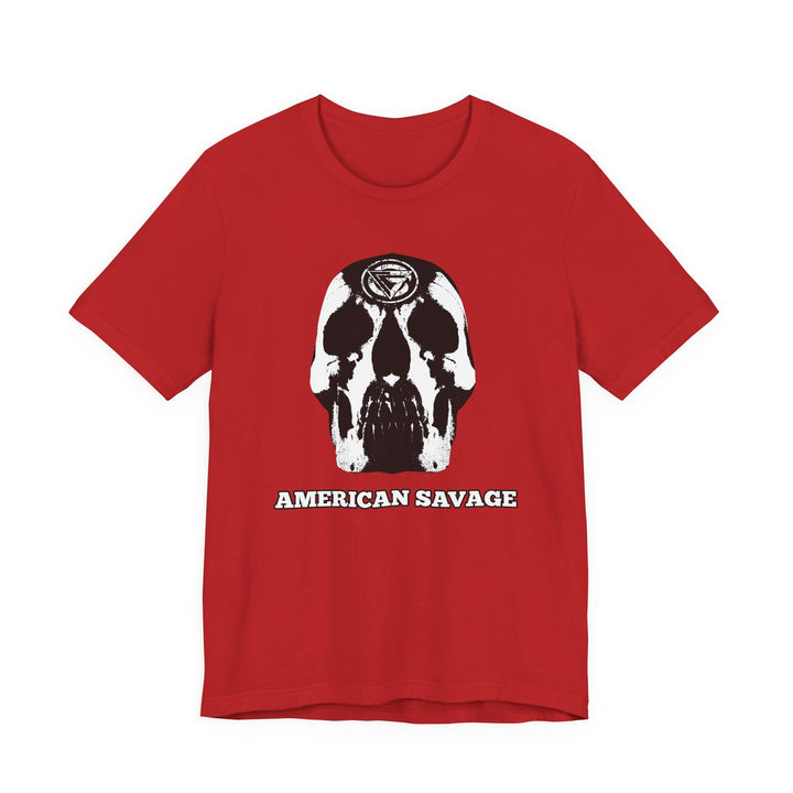 SKULLATOR WHITE BLACK /AMERICAN SAVAGE
