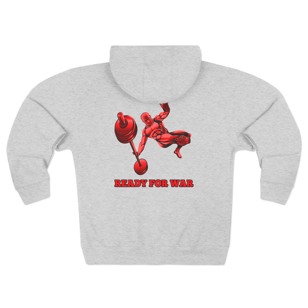 CG MAC JUMP RED /READY FOR WAR ZIP UP