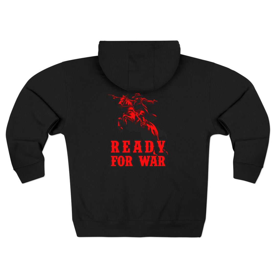 CG OUTLAW RED BLACK /READY FOR WAR ZIP UP