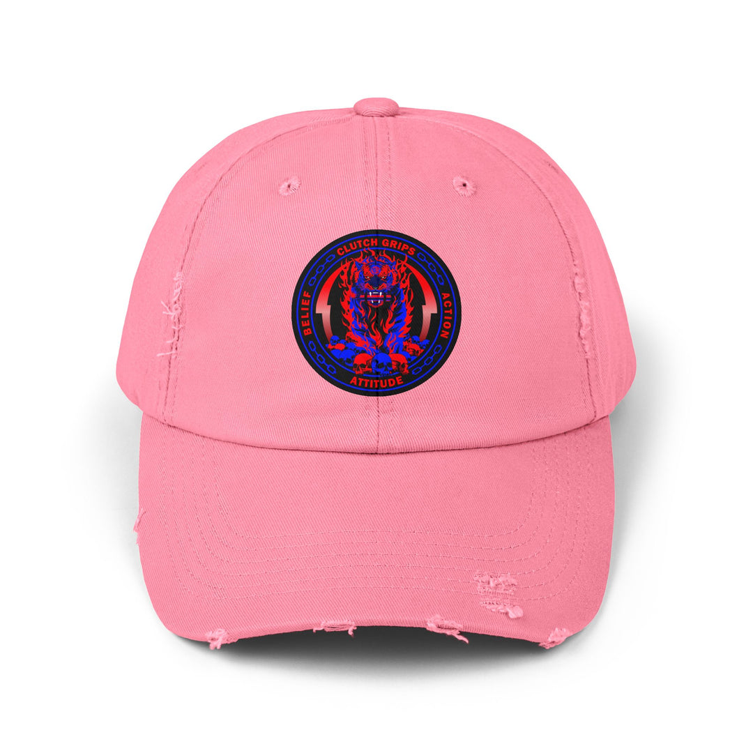 CG DYNAMITE TIGER HYPER RED BLUE COIN CAP