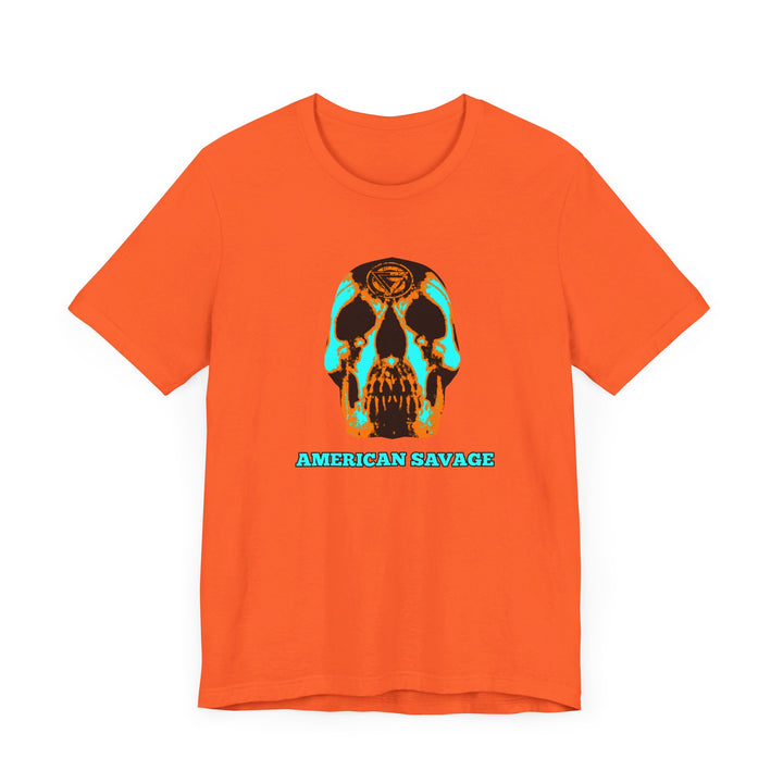 SKULLATOR MIAMI AQUA ORANGE /AMERICAN SAVAGE