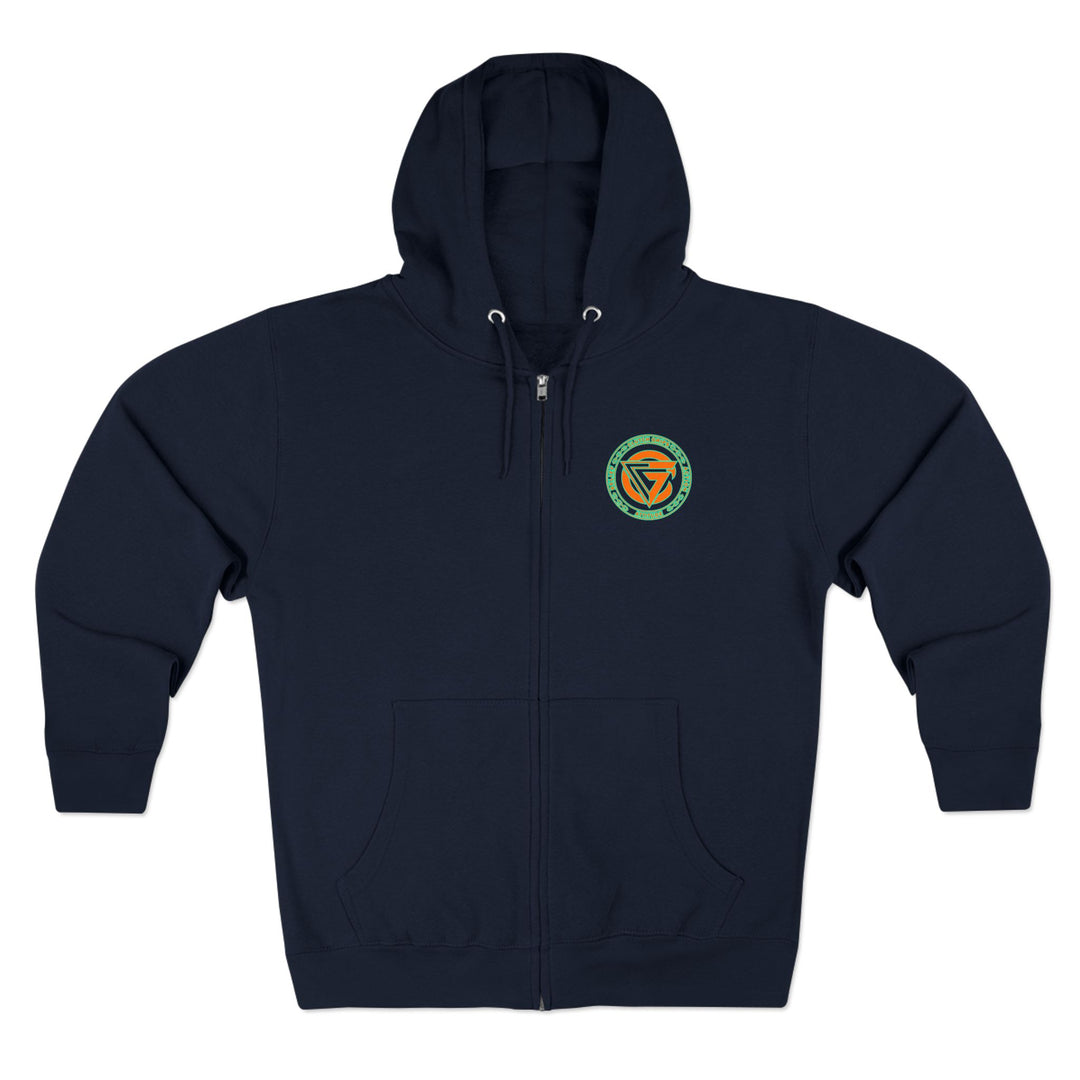 CG SGL SKULL BELL MIAMI STYLE/READY FOR WAR ZIP UP