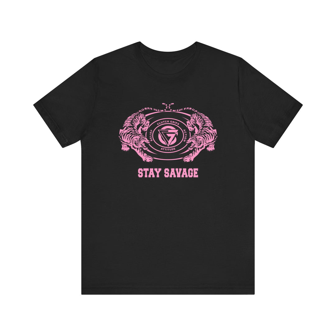 TIGER VS TIGER PINK BLACK  /STAY SAVAGE