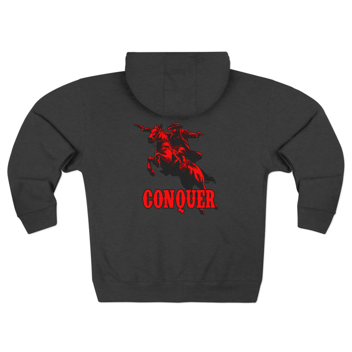 CG OUTLAW RED BLACK /CONQUER ZIP UP