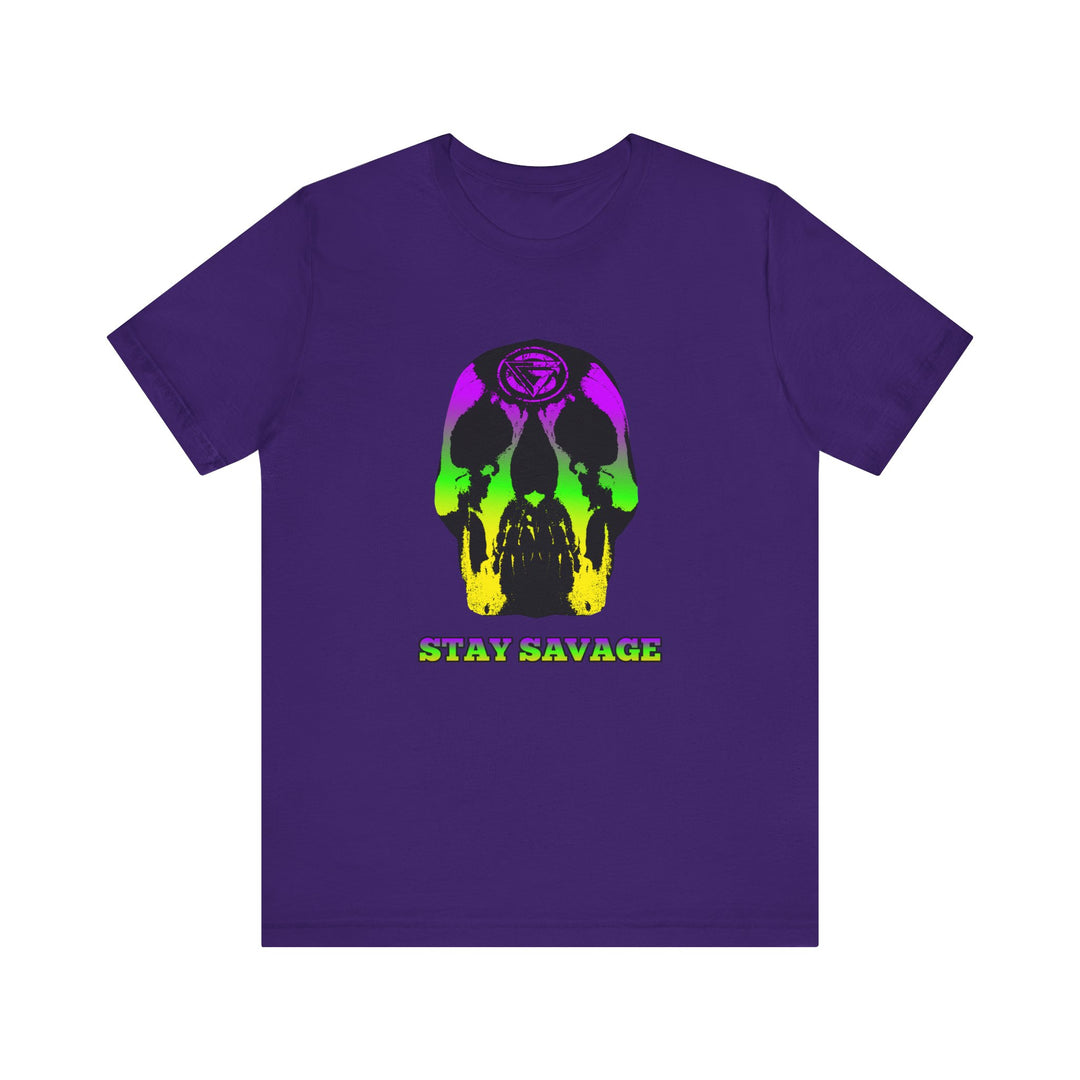 SKULLATOR YELLOW GREEN PURPLE /STAY SAVAGE