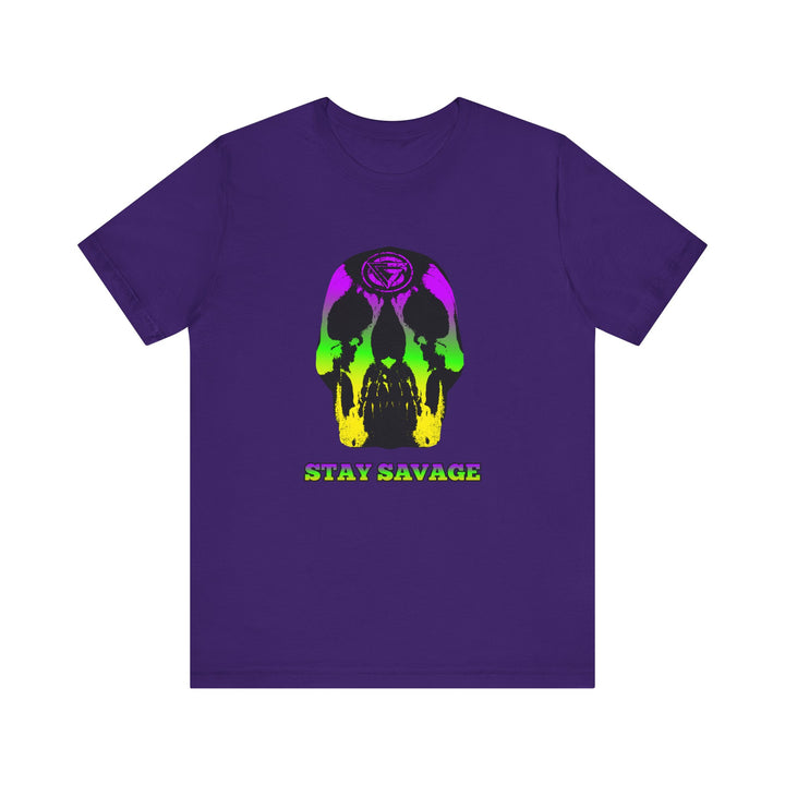 SKULLATOR YELLOW GREEN PURPLE /STAY SAVAGE
