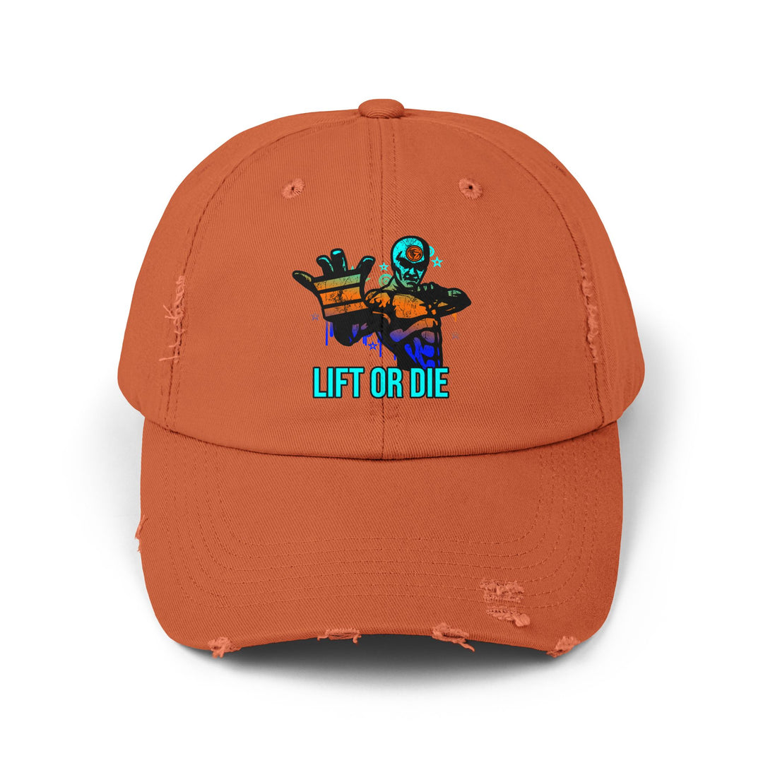CG GRIP MASTER FLEX BLUE ORANGE AQUA /LIFT OR DIE CAP