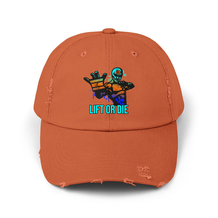 CG GRIP MASTER FLEX BLUE ORANGE AQUA /LIFT OR DIE CAP