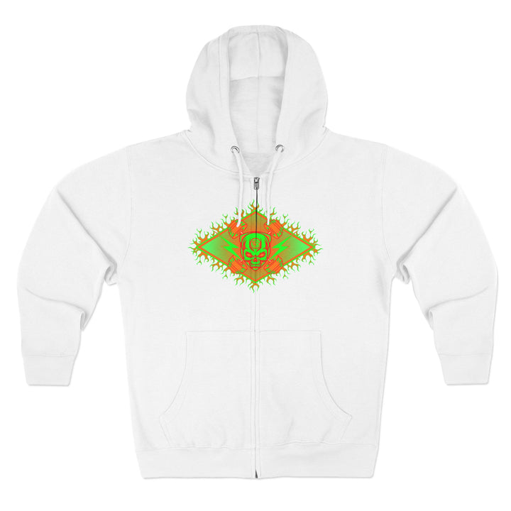 CG LIFT KICK ORANGE GREEN/LIFT HARDER ZIP UP
