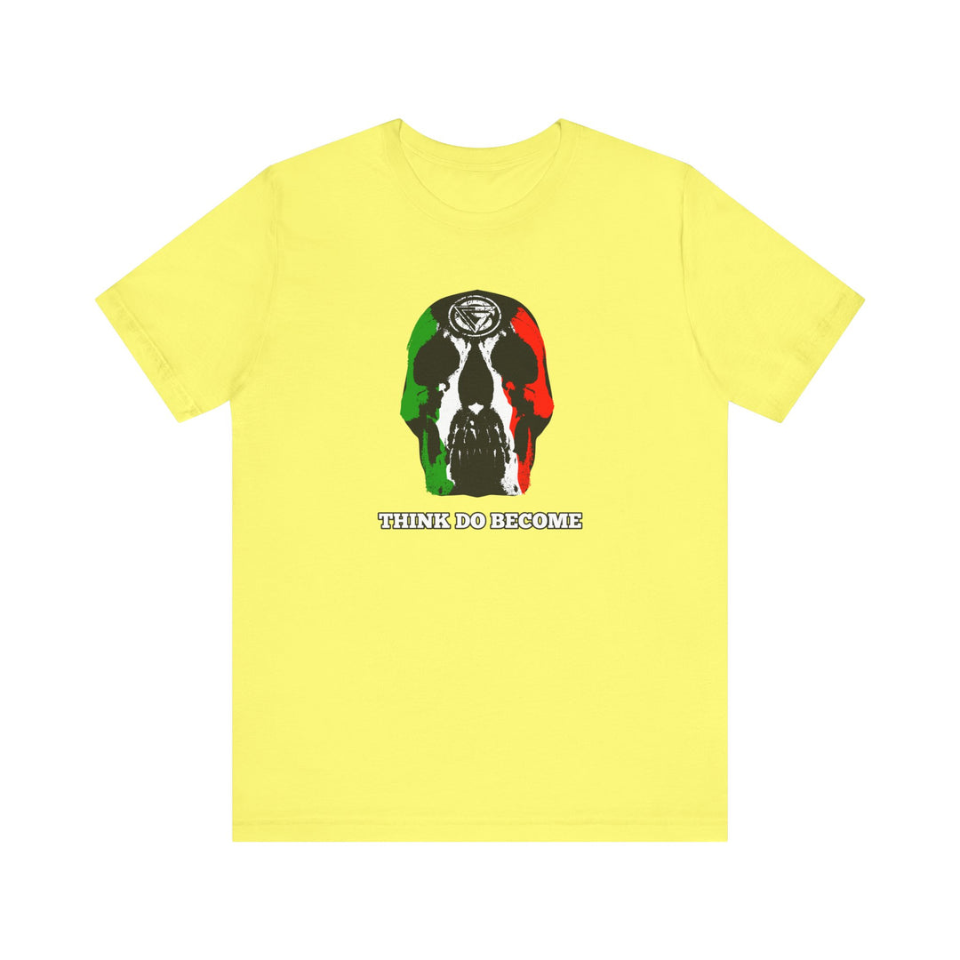 SKULLATOR RED WHITE GREEN  /THINK DO BECOME