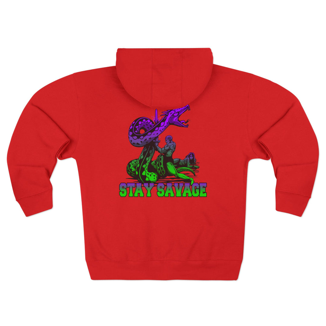 CG SERPENT SLAYER PURPLE GREEN /STAY SAVAGE ZIP UP