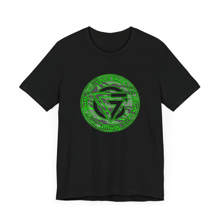 CG BASIC LOGO GREEN GREY CAMO
