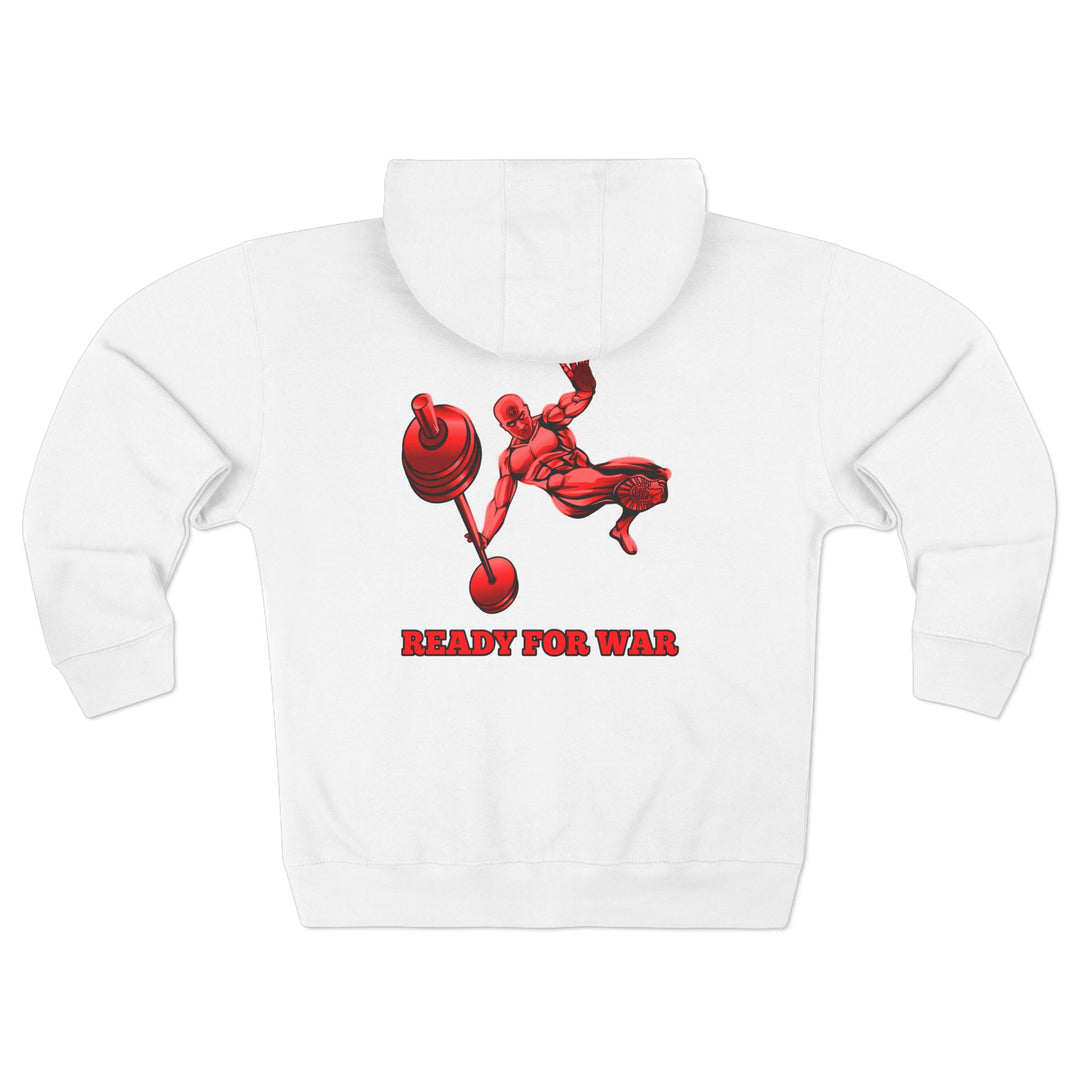 CG MAC JUMP RED /READY FOR WAR ZIP UP