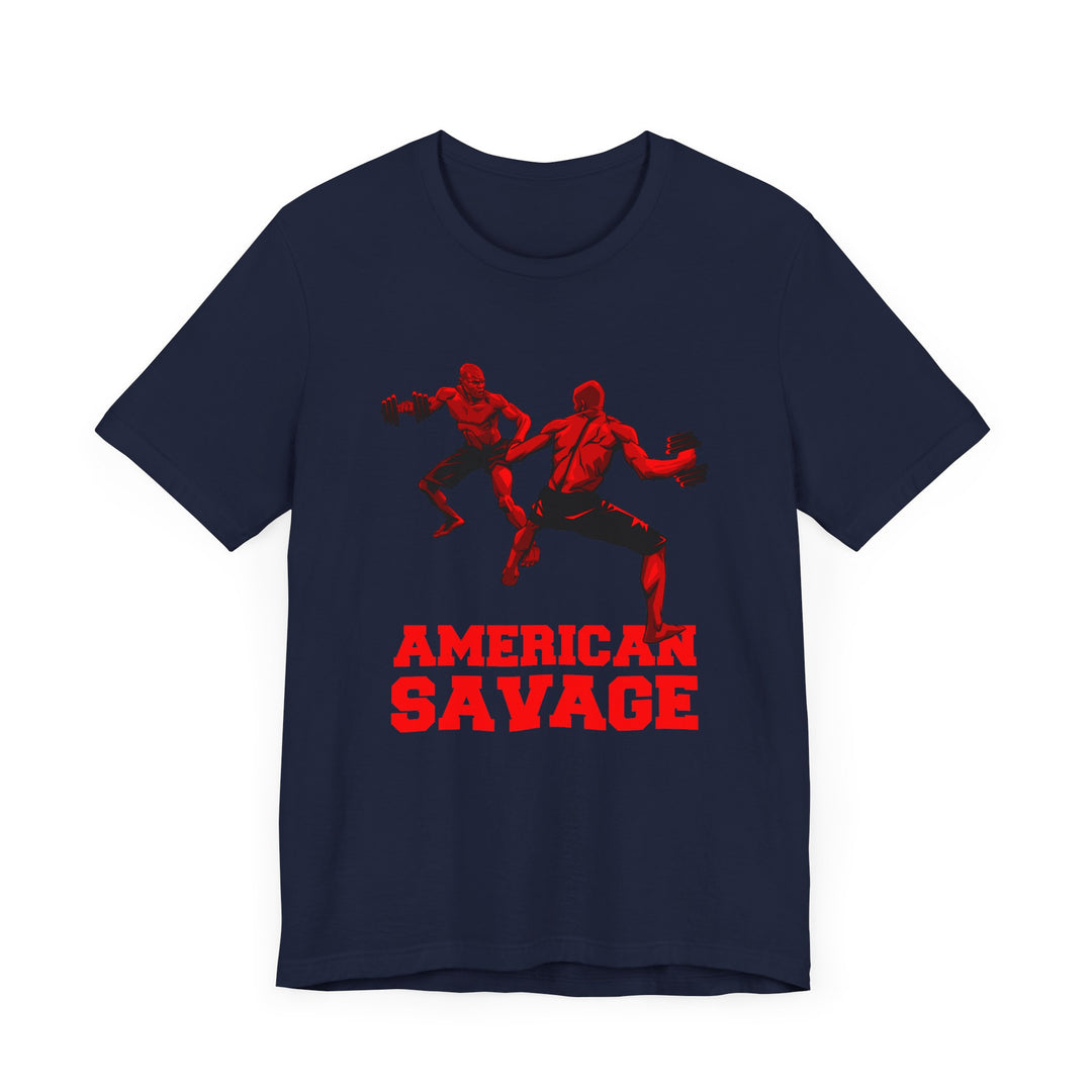 CG RED MAN VS MAN /AMERICAN SAVAGE