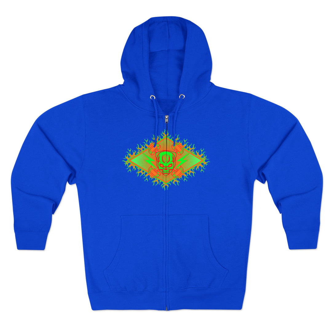 CG LIFT KICK ORANGE GREEN/LIFT HARDER ZIP UP