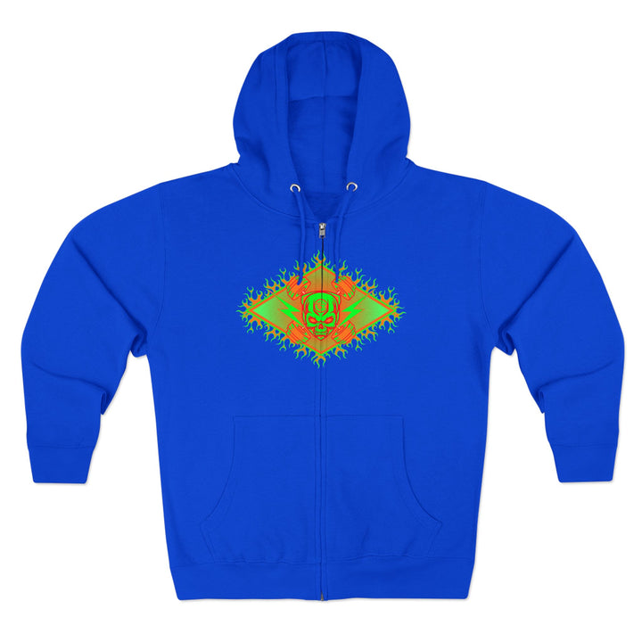 CG LIFT KICK ORANGE GREEN/LIFT HARDER ZIP UP