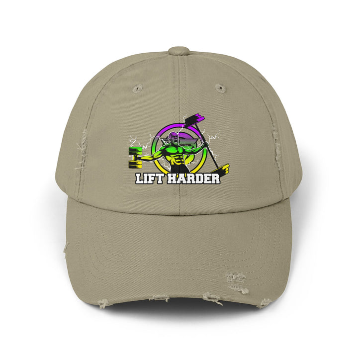 CG SPARTAN LIFT YELLOW GREEN PURPLE/LIFT HARDER CAP