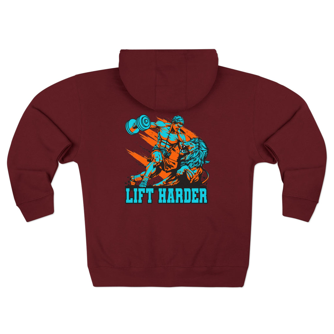 CG COLISEUM MAC VS LION MIAMI COLORS /LIFT HARDER ZIP UP