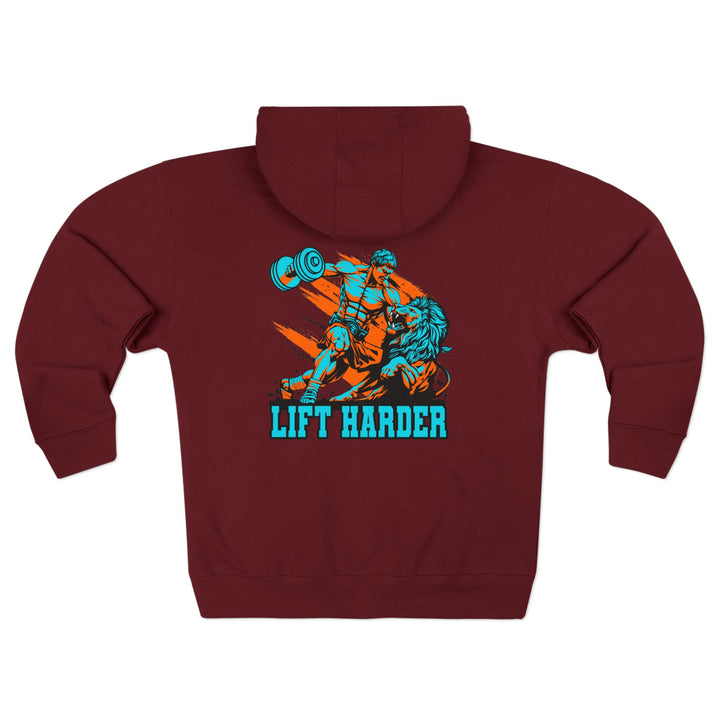 CG COLISEUM MAC VS LION MIAMI COLORS /LIFT HARDER ZIP UP