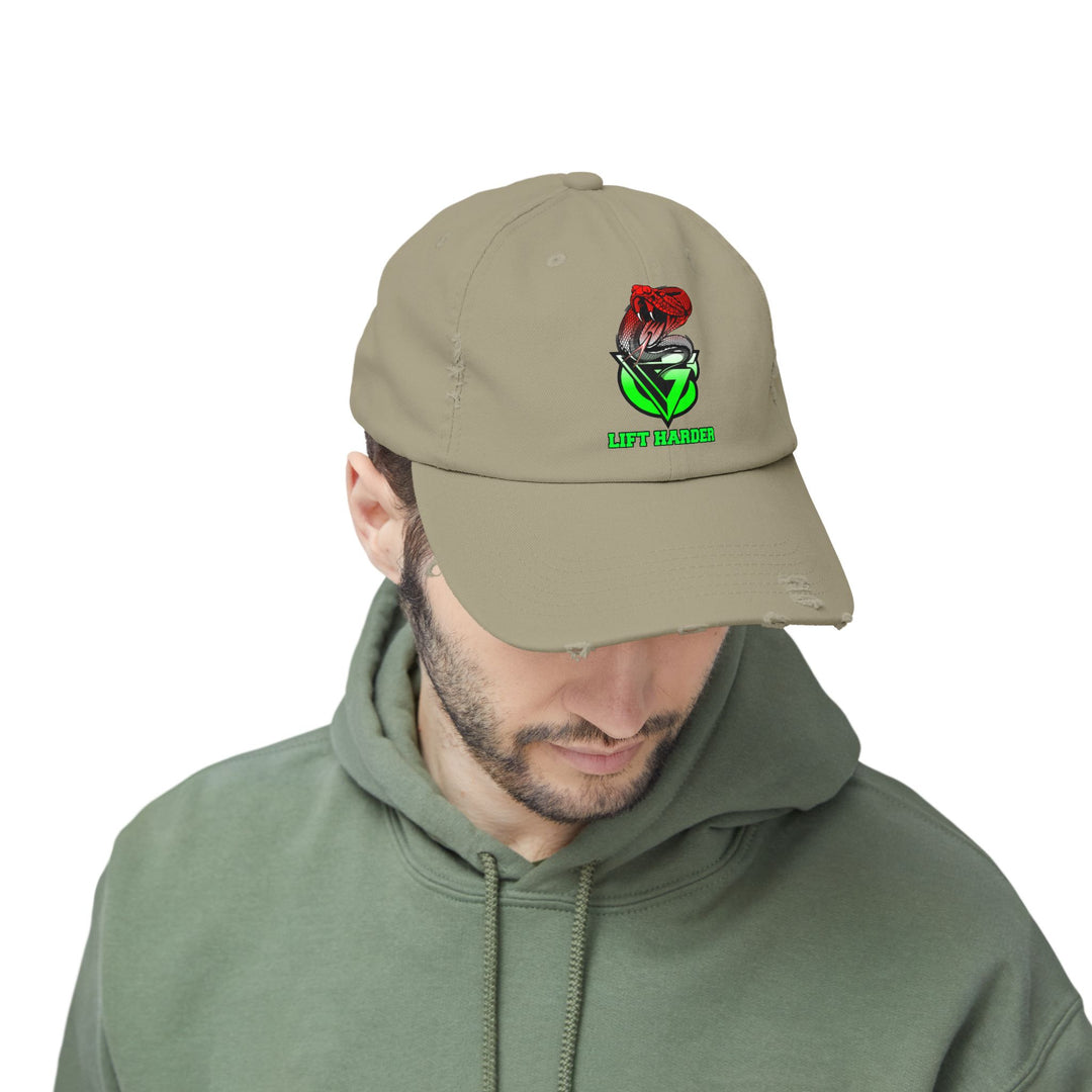 CG VIPER RED WHITE GREEN/LIFT HARDER CAP