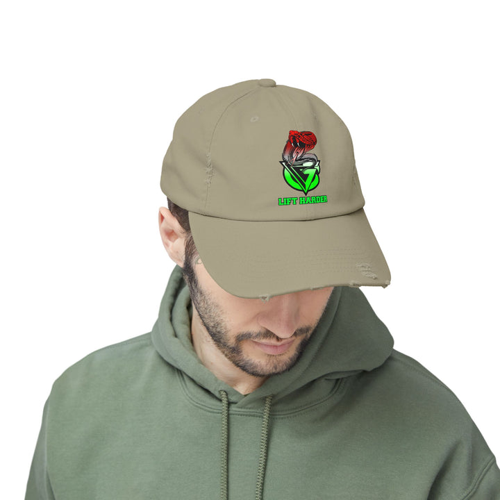 CG VIPER RED WHITE GREEN/LIFT HARDER CAP