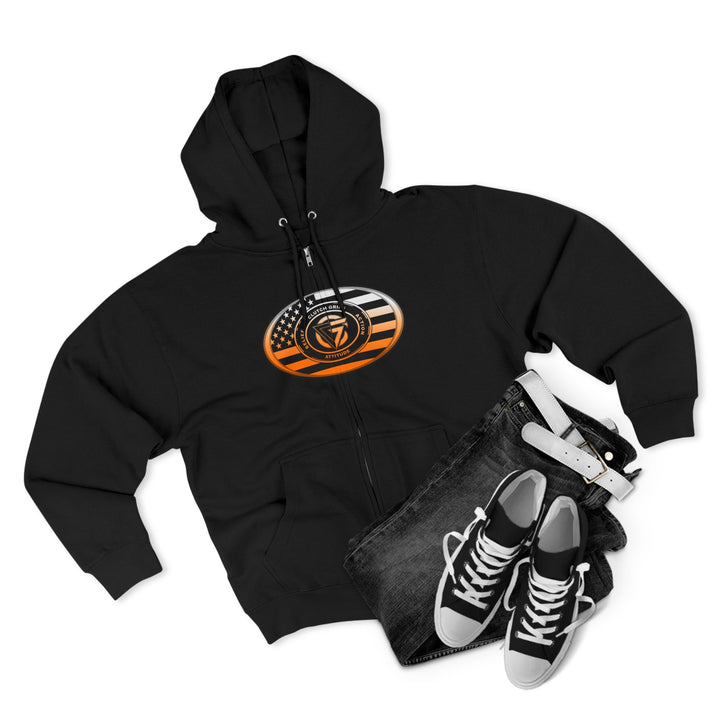 CG LIFT KICK ORANGE WHITE FADE/WELCOME TO THE JUNGLE ZIP UP