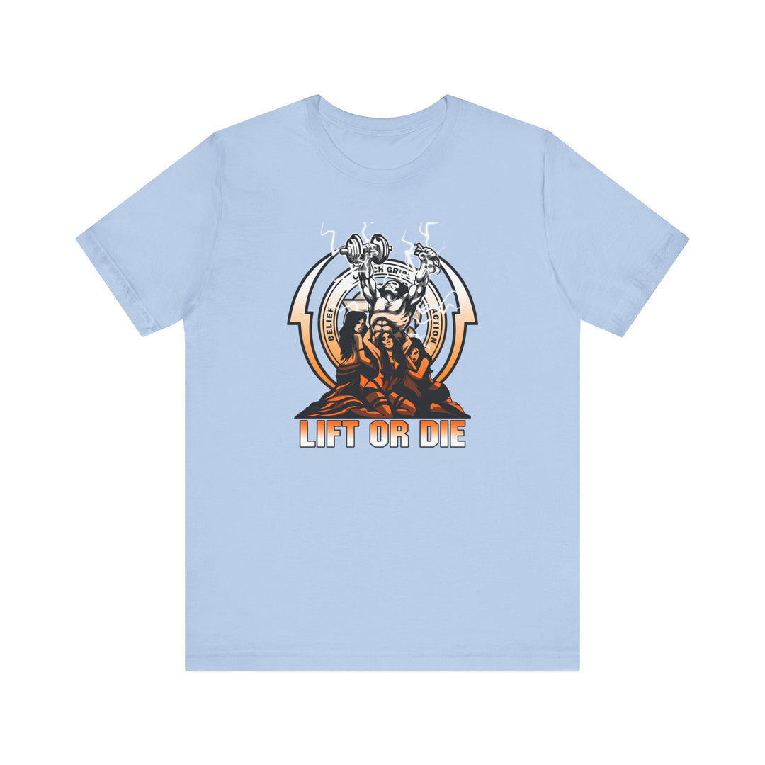 CG CONFIDENCE MAN ORANGE TO WHITE FADE /LIFT OR DIE