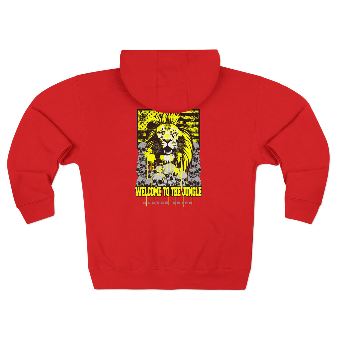LIONHEART YELLOW BLACK /WELCOME TO THE JUNGLE ZIP UP