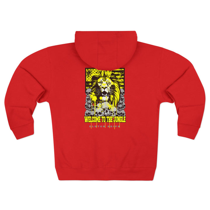 LIONHEART YELLOW BLACK /WELCOME TO THE JUNGLE ZIP UP