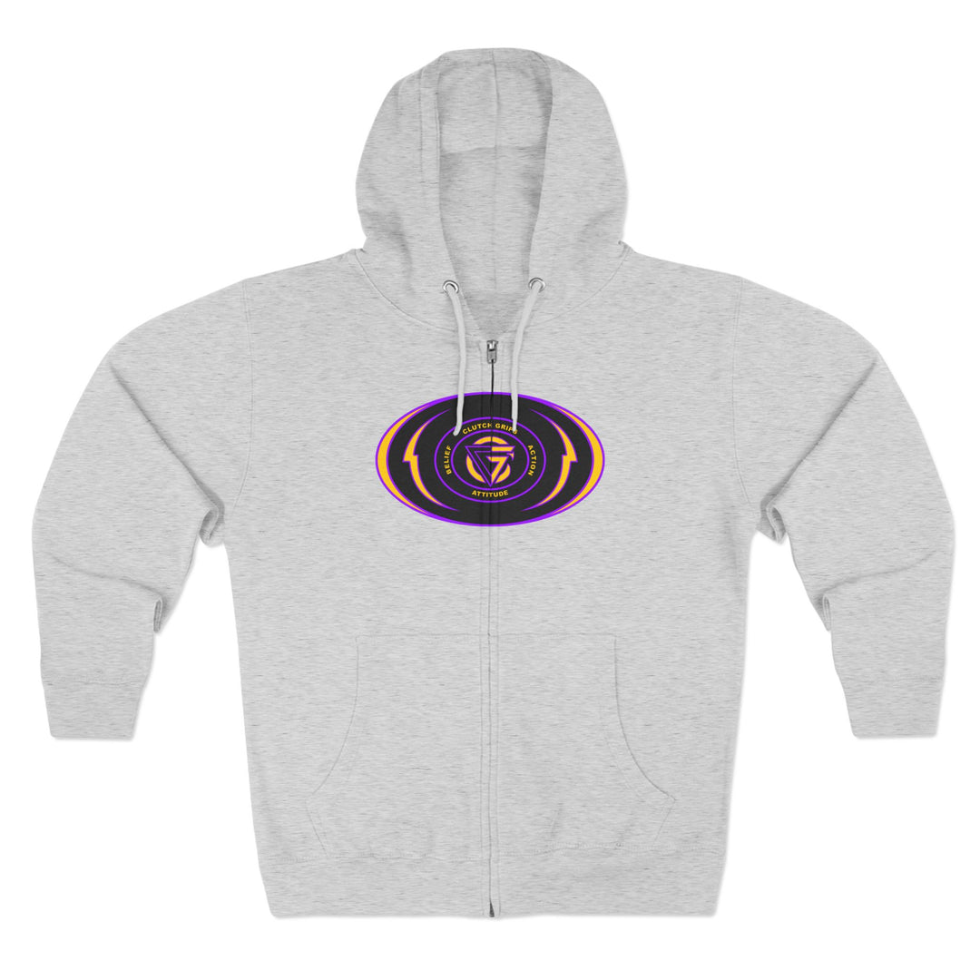 CG MAC JUMP PURPLE GOLD /AMERICAN SAVAGE ZIP UP