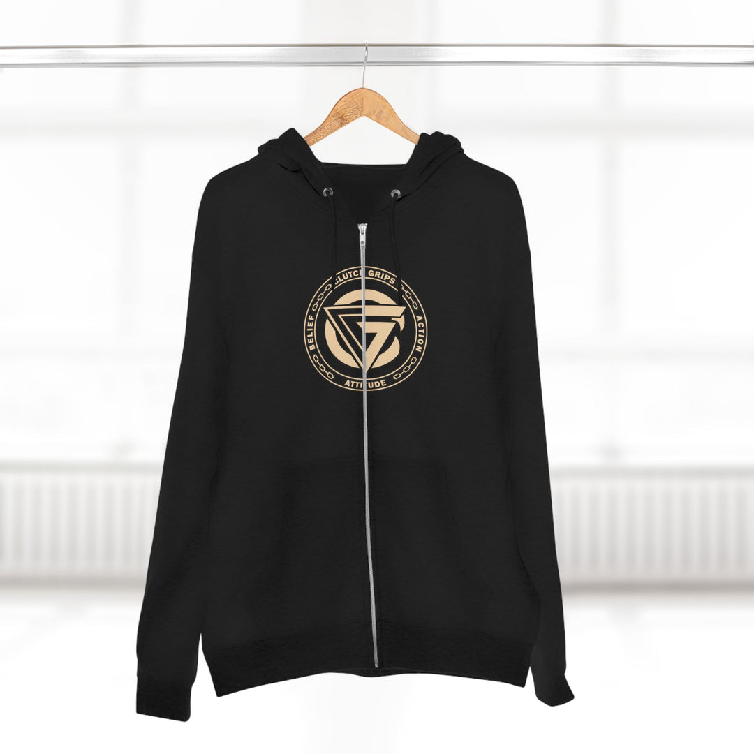 CG SGL SKULL BELL DESRT SAND/READY FOR WAR ZIP UP