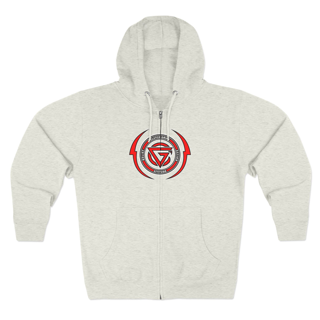 CG LION HEART RED BLACK/STAY HUNGRY ZIP UP