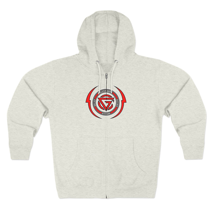 CG LION HEART RED BLACK/STAY HUNGRY ZIP UP
