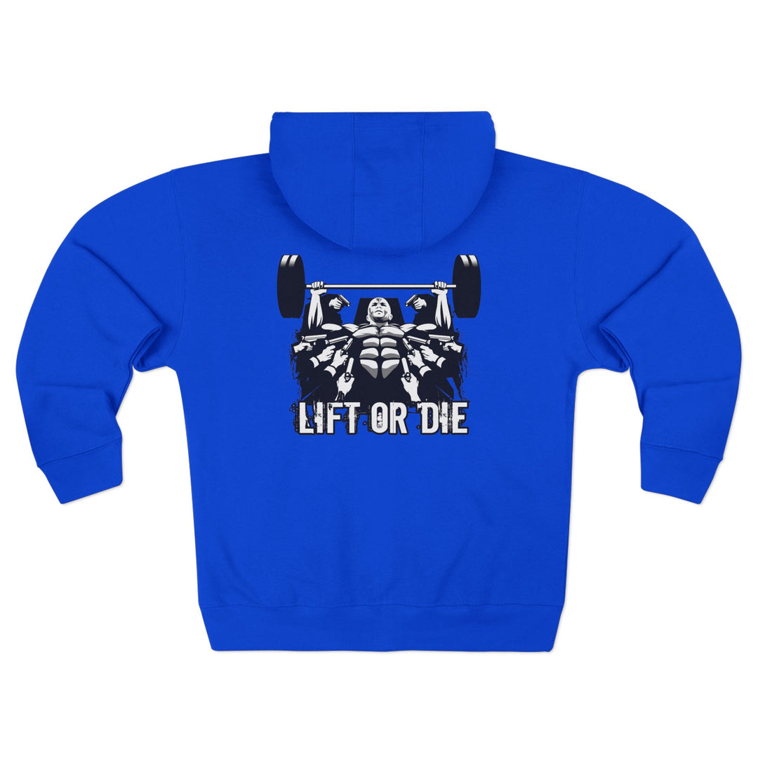 MAC WICK LIFT BLACK WHITE/LIFT OR DIE ZIP UP