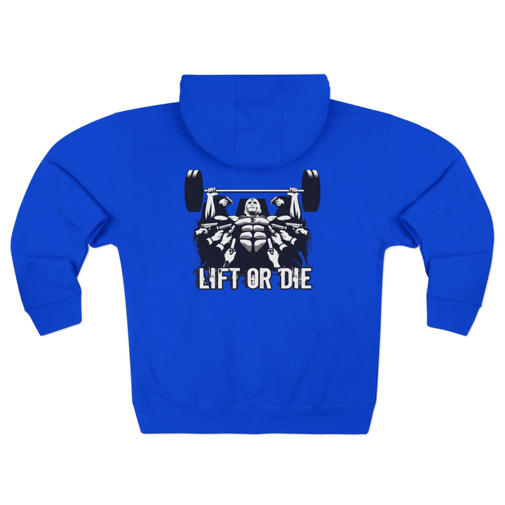 MAC WICK LIFT BLACK WHITE/LIFT OR DIE ZIP UP