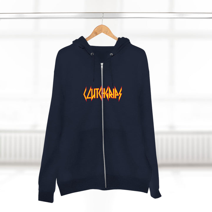 CG DBL SKULL BELL RED GOLD/STAY SAVAGE ZIP UP
