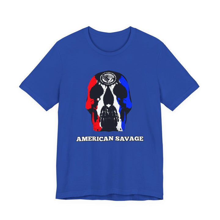 SKULLATOR RED WHITE BLUE /AMERICAN SAVAGE