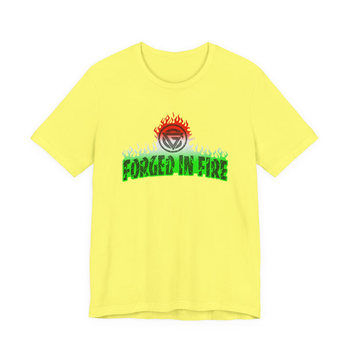FORGED IN FIRE RED WHITE GREEN