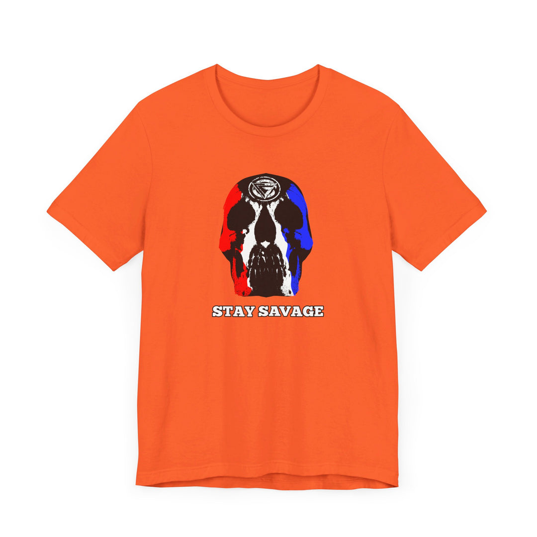 SKULLATOR RED WHITE BLUE /STAY SAVAGE