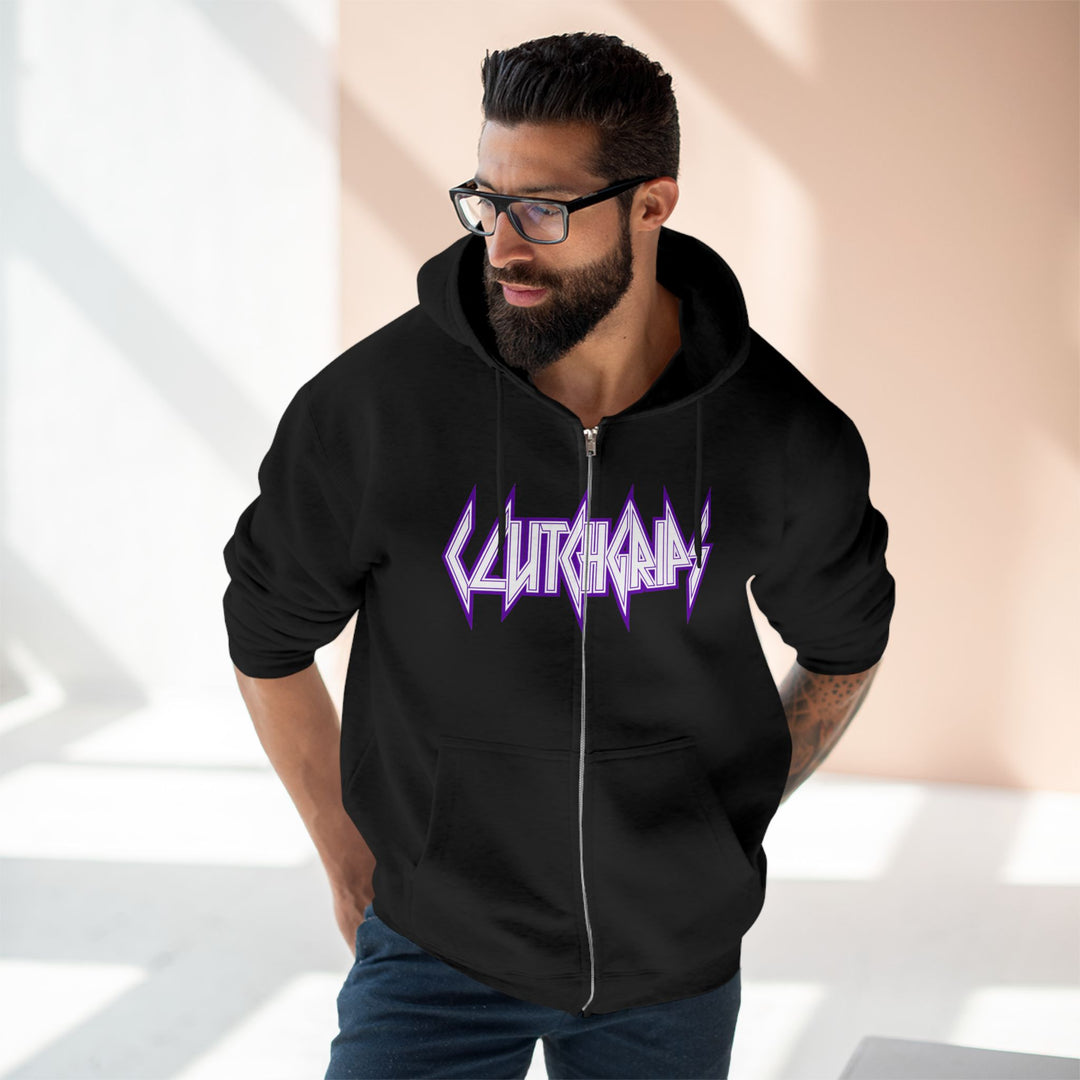 CG MAC MOTIVATOR PURPLE WHITE  /LIFT OR DIE  (TIK TOK) STORE ZIP UP