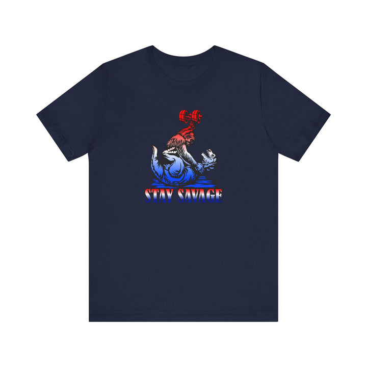 CG APE VS ZILLA RED WHITE BLUE /STAY SAVAGE