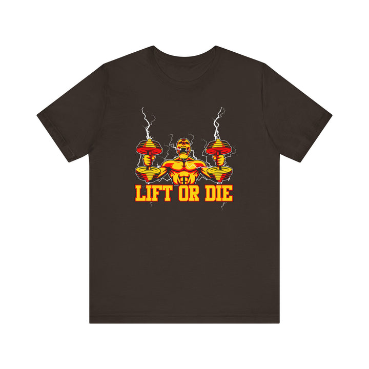 RIDE THE LIGHTNING RED GOLD /LIFT OR DIE