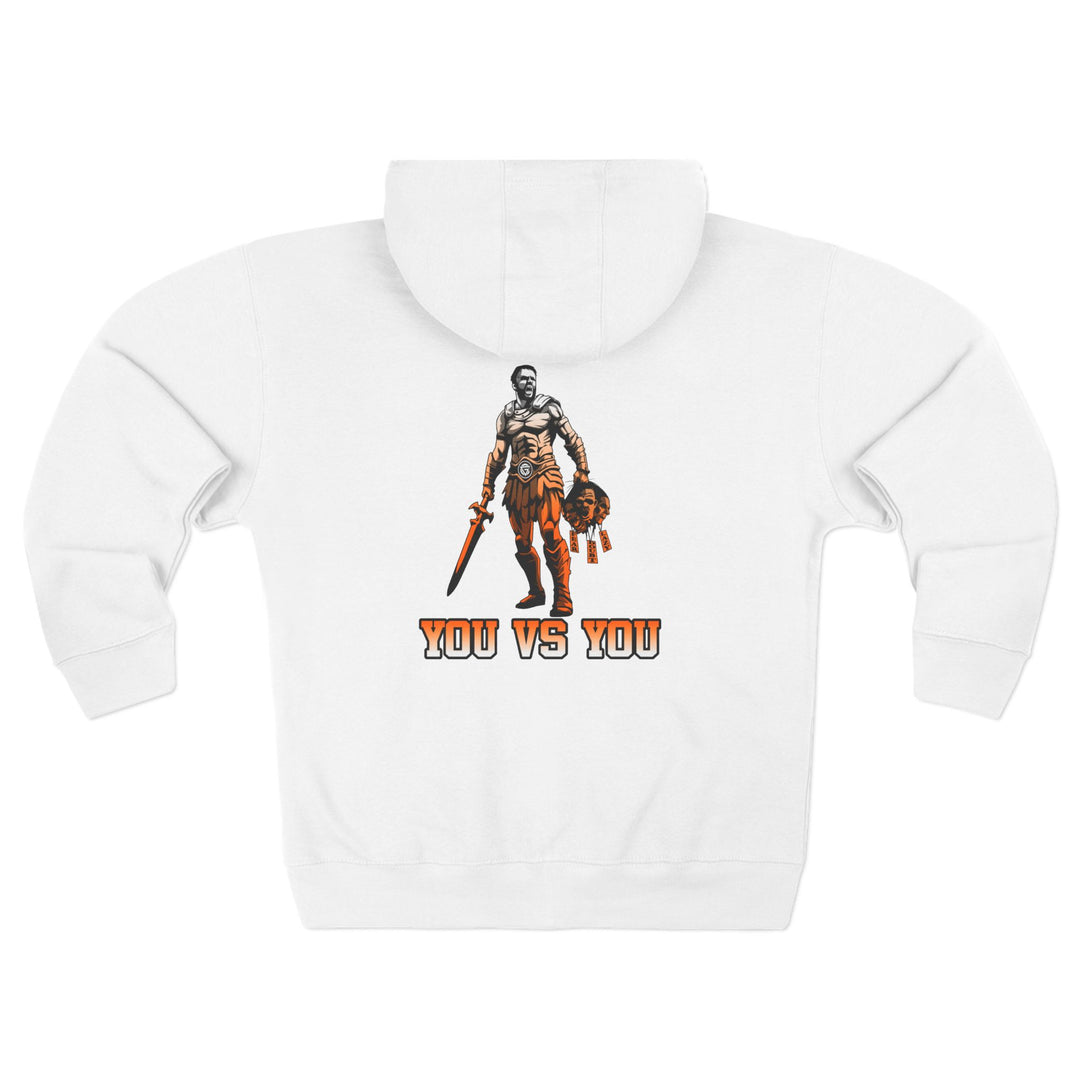 CG MASTER OF MIND ORANGE WHITE FADE/YOU VS YOU ZIP UP