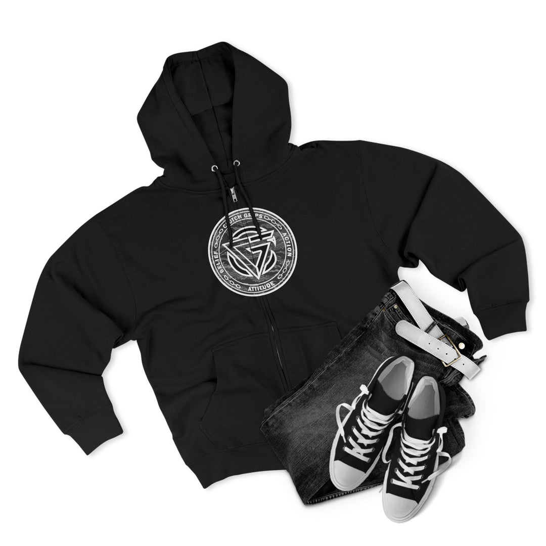 CG BIG MAC GREY CAMO /I AM THE ONE ZIP UP
